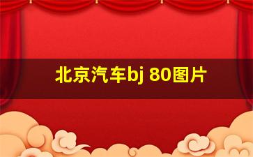 北京汽车bj 80图片